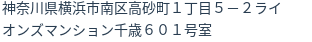 住所(登記所在地)