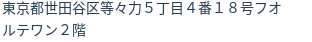 住所(登記所在地)