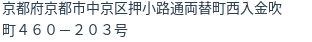 住所(登記所在地)