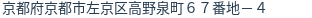 住所(登記所在地)