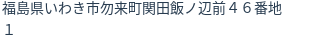 住所(登記所在地)