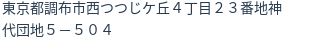 住所(登記所在地)