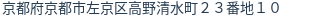住所(登記所在地)