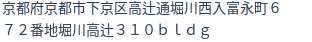 住所(登記所在地)