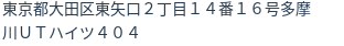 住所(登記所在地)