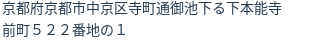 住所(登記所在地)