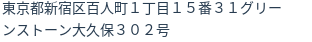 住所(登記所在地)