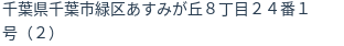 住所(登記所在地)