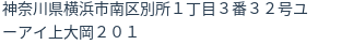 住所(登記所在地)