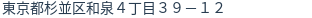 住所(登記所在地)