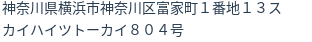 住所(登記所在地)