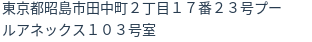 住所(登記所在地)