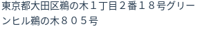 住所(登記所在地)