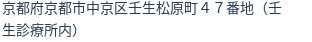 住所(登記所在地)