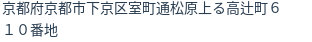 住所(登記所在地)