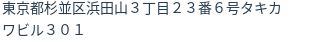 住所(登記所在地)