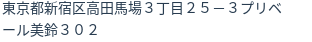 住所(登記所在地)