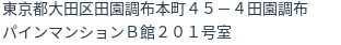 住所(登記所在地)
