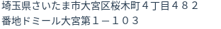 住所(登記所在地)