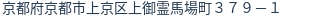 住所(登記所在地)