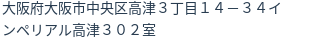 住所(登記所在地)