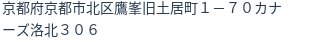 住所(登記所在地)