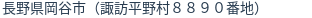住所(登記所在地)