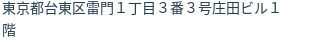 住所(登記所在地)