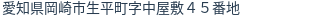 住所(登記所在地)