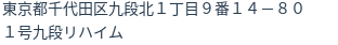 住所(登記所在地)