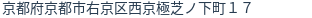 住所(登記所在地)