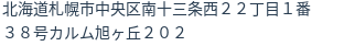 住所(登記所在地)