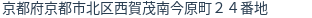 住所(登記所在地)