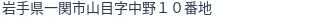 住所(登記所在地)