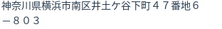 住所(登記所在地)