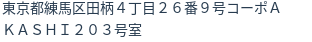 住所(登記所在地)