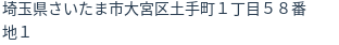 住所(登記所在地)