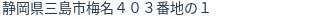 住所(登記所在地)