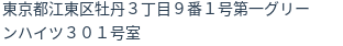 住所(登記所在地)