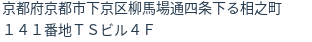 住所(登記所在地)