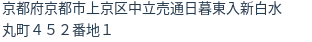 住所(登記所在地)