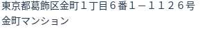 住所(登記所在地)