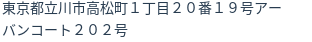 住所(登記所在地)