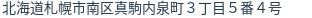 住所(登記所在地)