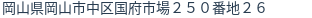 住所(登記所在地)
