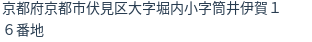 住所(登記所在地)