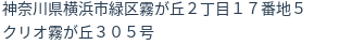 住所(登記所在地)