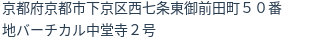 住所(登記所在地)