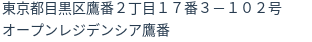 住所(登記所在地)