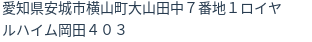 住所(登記所在地)